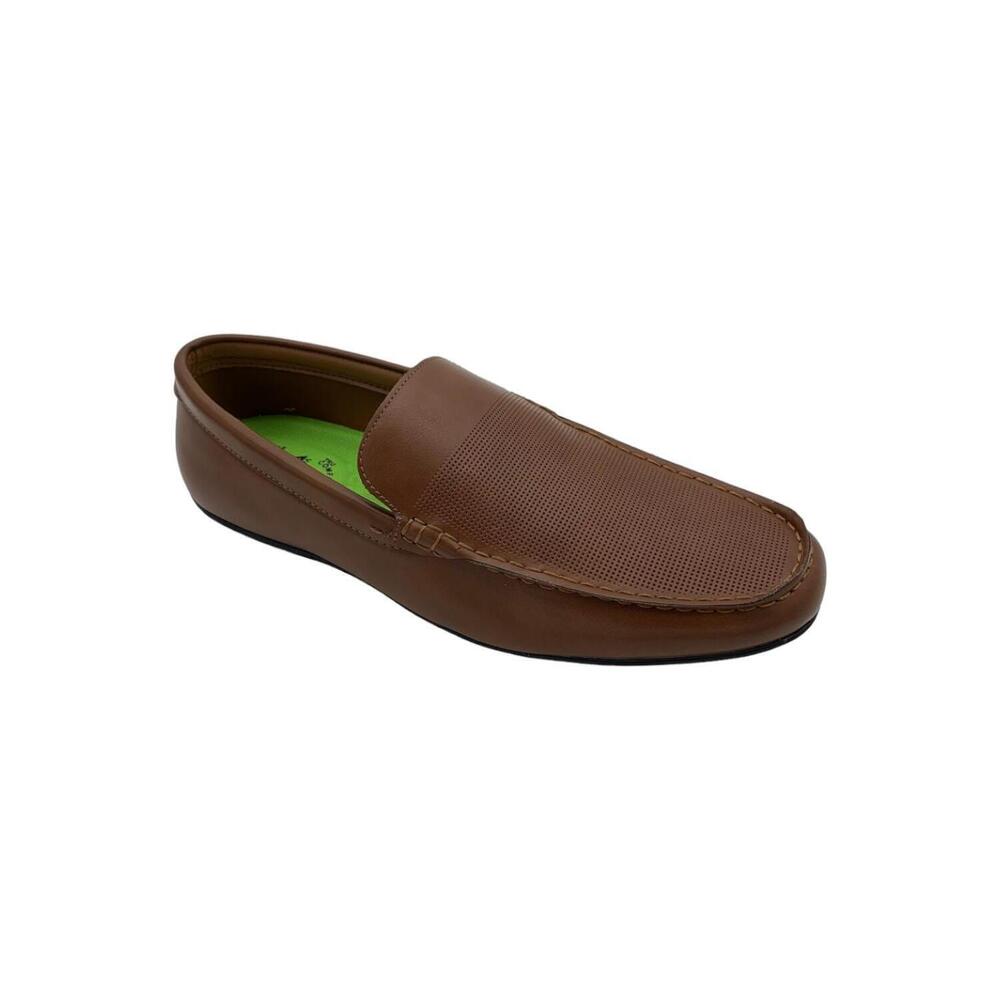 Vance Co. Men's Mitch Driving Loafers Chestnut - Medium